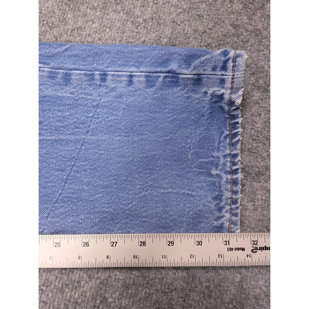 Levi's 501 Original Fit Jeans Mens 38x38 Blue Straight Leg Button Fly Denim 88/6